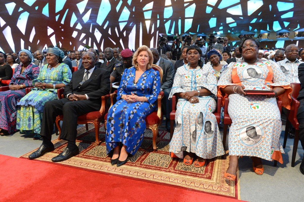 First Lady Dominique Ouattara has sponsored the launch of  the CARMMA at the Hotel Ivoire