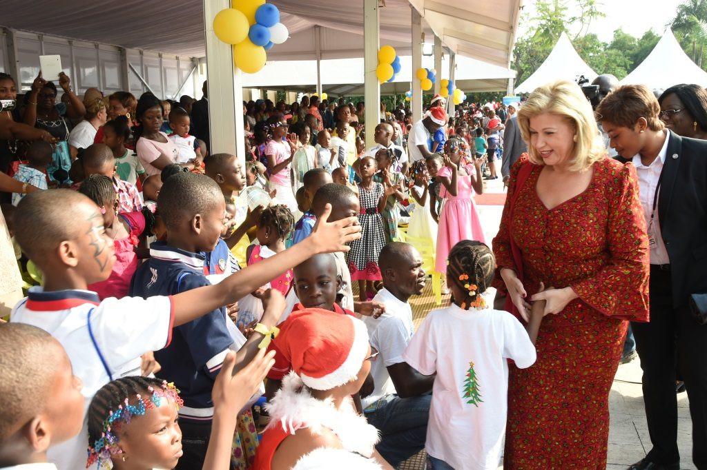 3,000 children celebrate the magic of Christmas with Dominique Ouattara