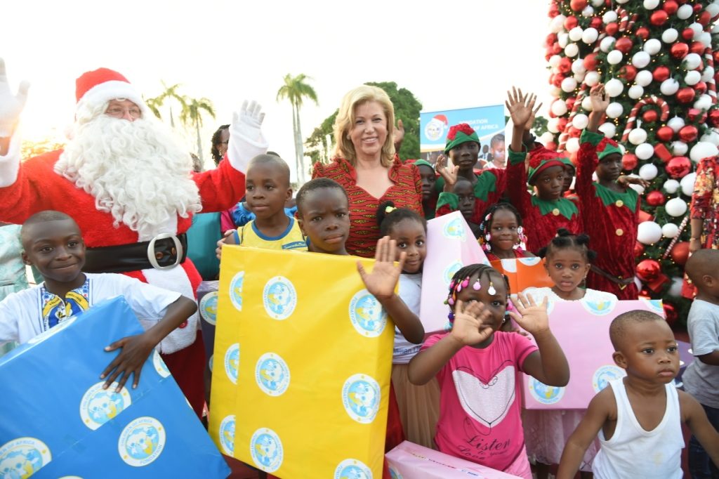 3,000 children celebrate Christmas with Dominique Ouattara