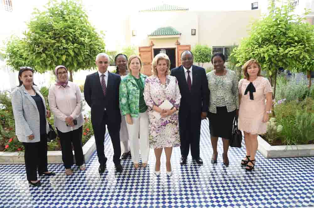 The First Lady visits « The House of Life » of  Fez