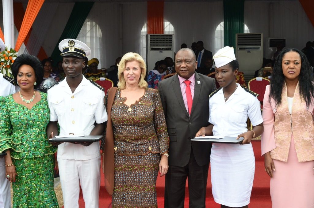 Dominique Ouattara Awards the Best Students of the Regional Academy of Sciences and Sea Technology