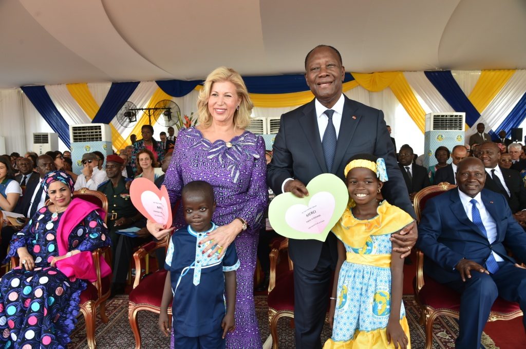 President Alassane Ouattara inaugurates the Mother and Child Hospital of Bingerville